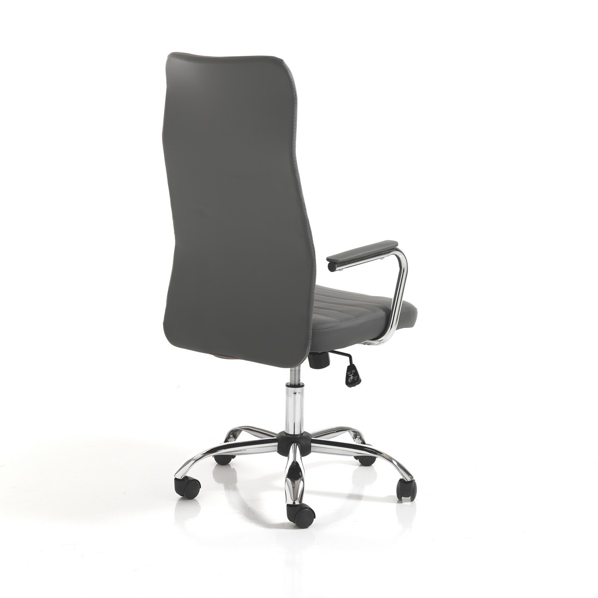 4023_3_Sedia_da_ufficio_regolabile_e_girevole_WICHITA_HIGH_BROWN_in_Pelle_sintetica_colore_Grigio_con_ruote_56x62_h108_118_cm.jpg