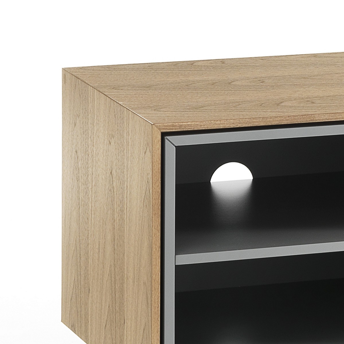 4172_4_Madia_porta_TV_CLEW_impiallacciata_finitura_Rovere_anta_laccata_Grigio_scuro_opaco_L170_P40_H51_cm.jpg