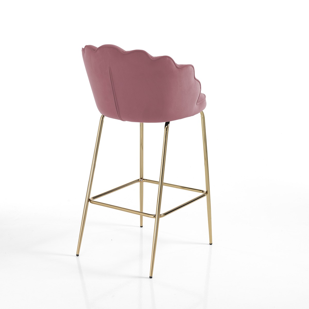 5175_3_Sgabello_SHELL_PINK_in_tessuto_effetto_velluto_Rosa_Cipria_e_metallo_verniciato_Oro_lucido_56x58xH92_cm_seduta_H_65_cm.jpg
