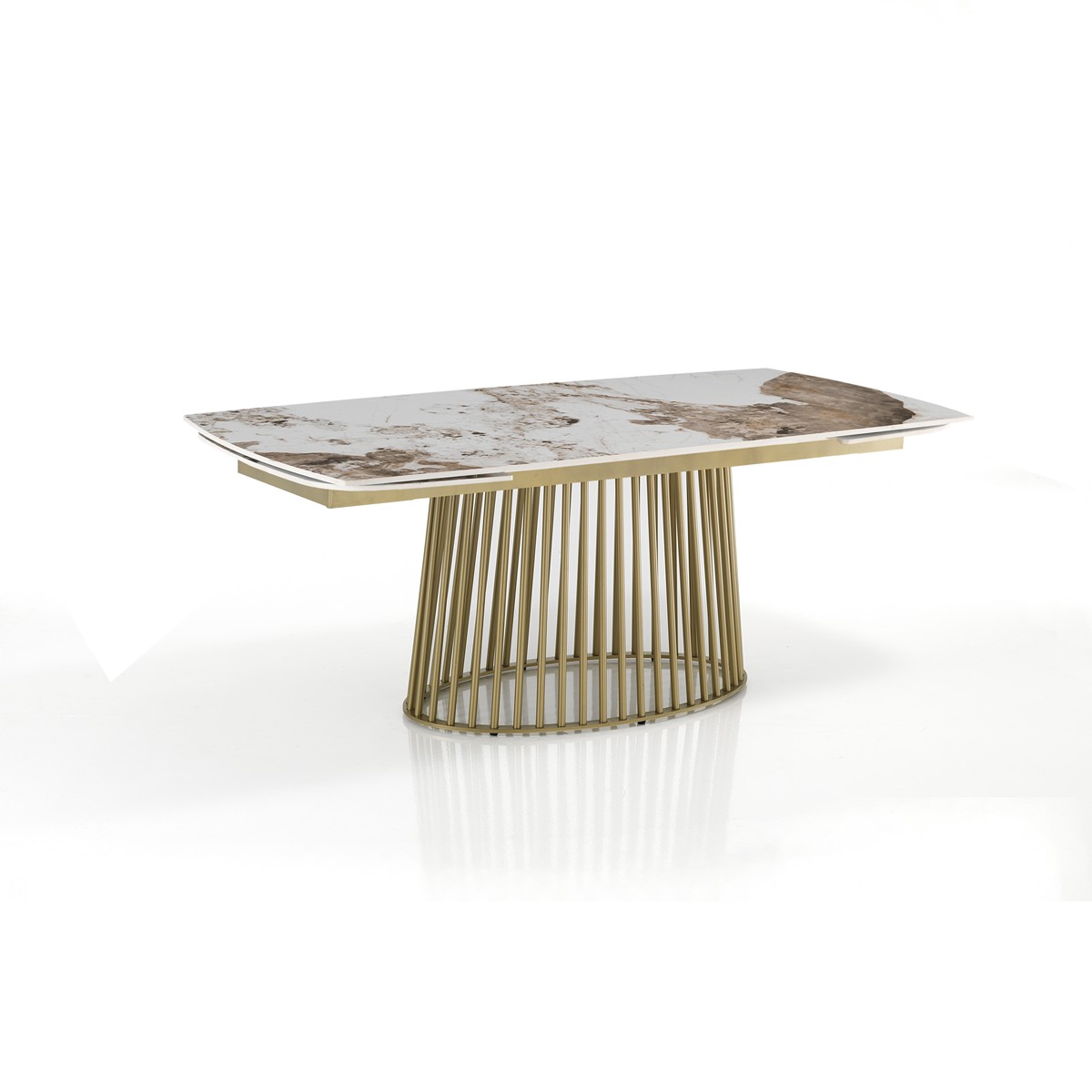 5801_3_Tavolo_allungabile_CAGE_1_basamento_Champagne_Oro_opaco_piano_ceramica_finitura_marmo_Onice_lucido_H755_P89_L180_220_260.jpg
